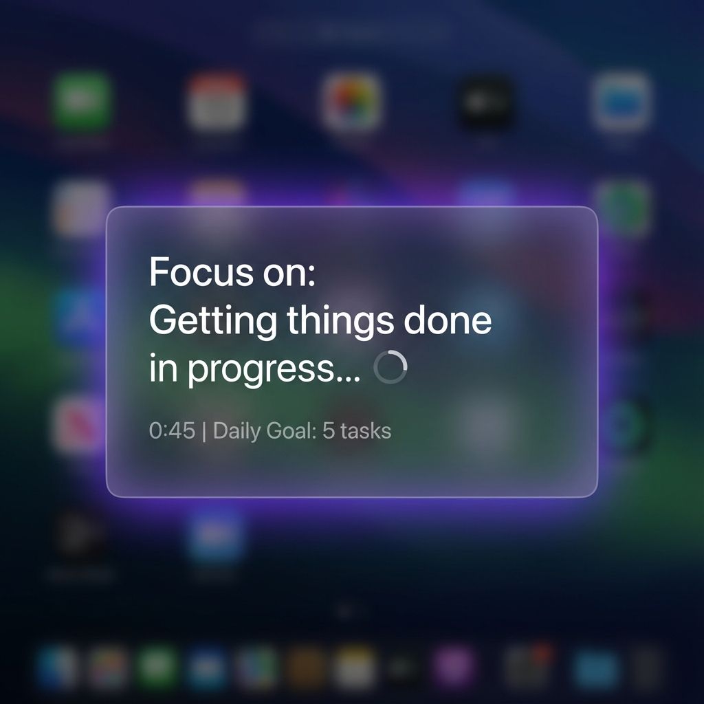MonoFocus App Mockup